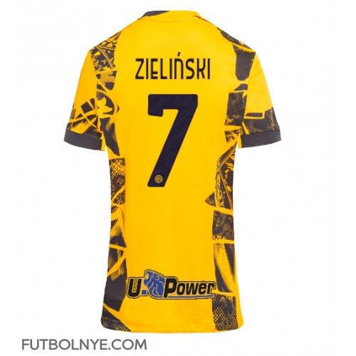 Camiseta Inter Milan Piotr Zielinski #7 Tercera Equipación para mujer 2024-25 manga corta
